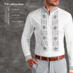 Рубашка чоловіча пошита (стійка) РЧП 003