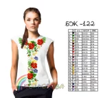 Блузка жіноча без рукавів БЖ-122