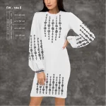 Плаття жіноче з рукавами ПЖ-104Б