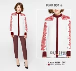 Рубашка жіноча комбінована РЖК-001А