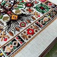 Вишивка гладдю