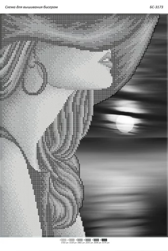 Дівчина в капелюсі на заході 