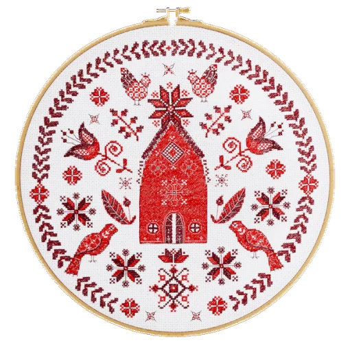 Набір для вишивки хрестиком "Затишно" 