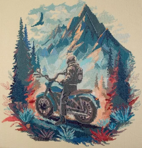 Набір для вишивки хрестиком "Мандрівка в далечінь" 