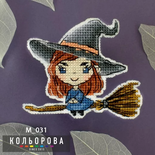 МАГНІТ М_031 &quot;Відьмочка&quot;