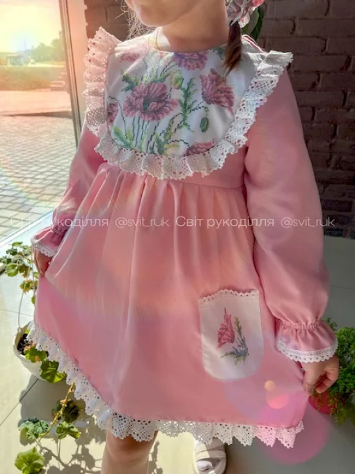 Серія &quot;Ретро&quot;: пошита сукня &quot;Ніжність&quot;