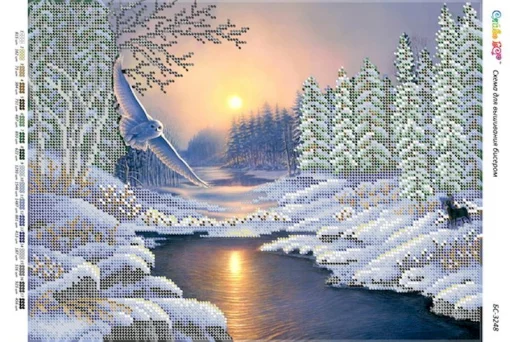 Зимовий пейзаж 