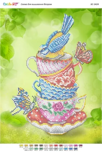 Чайний сервіз-2, БС-3424