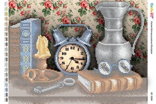 Натюрморт з годинником