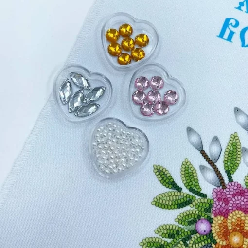 Великодній рушничок, РКВ-092 (з намистинами в комплекті)