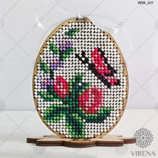 Яйце пасхальне+Набір бісеру ЯПФ-107