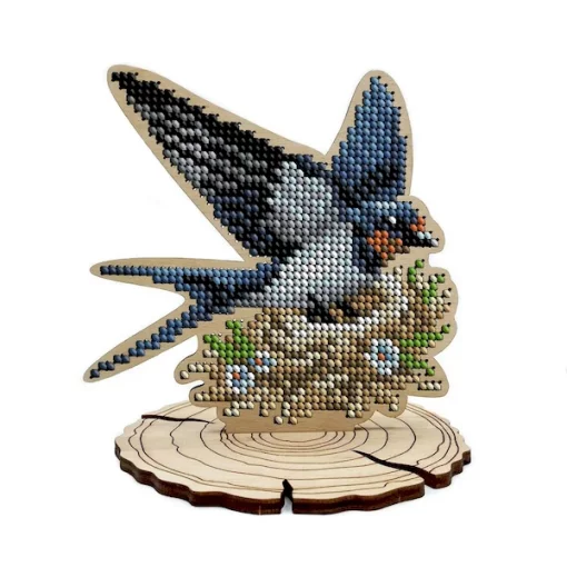 Фігурка інтер'єрна з серії &quot;Птахи України - ластівка&quot; ФІН-112