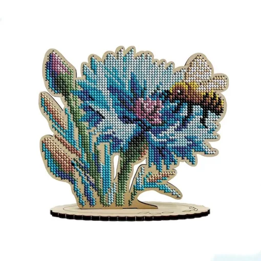 Фігурка інтер'єрна з серії &quot;Квіти України - волошка&quot; ФІН-117