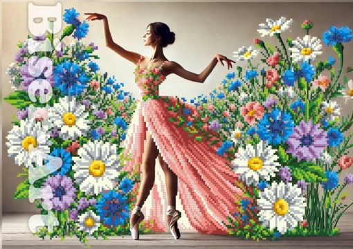 Танець з польовими квітами, А801