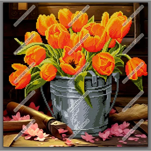 Весняний букет, А3+К-098