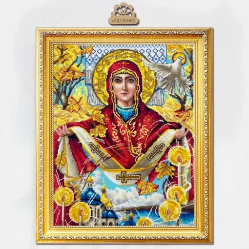 Набір для вишивки хрестиком "Свята Покрова" (за мотивами О. Охапкіна), VC-023