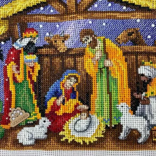 Набір для вишивки хрестиком "Різдво Христове", VC-024