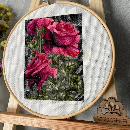 Набір для вишивки хрестиком "Троянди", VC-025