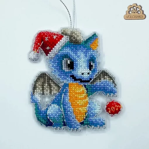 Набір для вишивки на пластиковій канві &quot;Дракон&quot; VPC_018