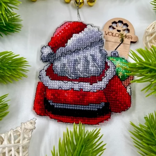 Набір для вишивки на пластиковій канві &quot;Санта-Клаус&quot; VPC_046