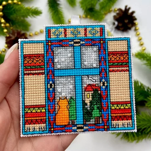 Набір для вишивки на пластиковій канві "Віконце" VPC_050