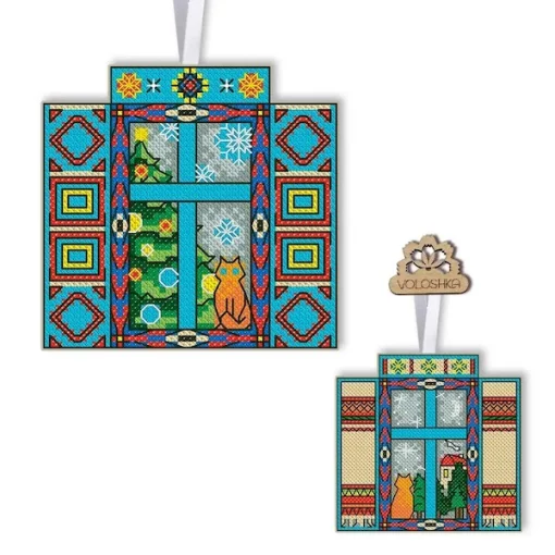 Набір для вишивки на пластиковій канві "Віконце" VPC_050