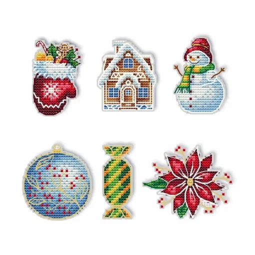 Набір для вишивки на пластиковій канві &quot;Іграшки&quot; VPC_072