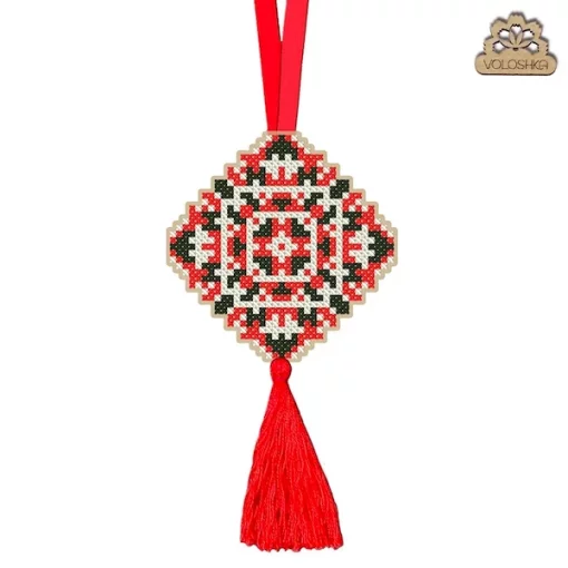 Брелок для вишивки хрестиком на пластиковій канві &quot;Натхнення&quot;, VPC_041