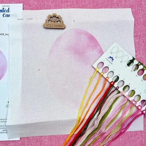 Набір для вишивки хрестом на принтованій канві &quot;Яблуневий цвіт&quot;, VCB_003