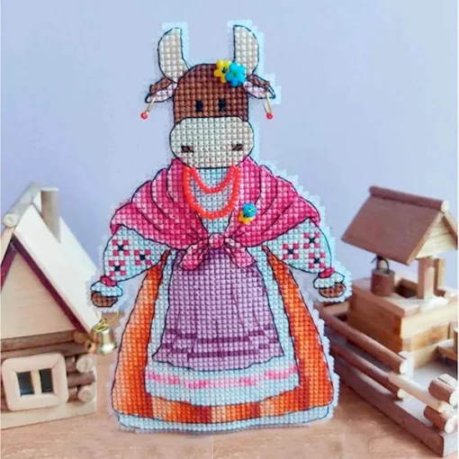 Фігурка на пластику &quot;Корівка Мілка&quot; YuMI_020