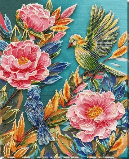 Набір для вишивки бісером &quot;Весняний переполох&quot;, АВ-924