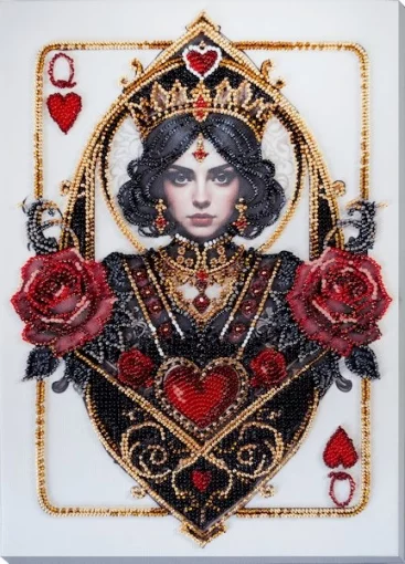 Набір для вишивки бісером &quot;Королева сердець&quot;, АВ-940
