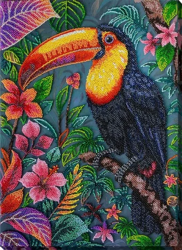 Набір для вишивки бісером &quot;Екзотичний красень&quot;, АВ-949