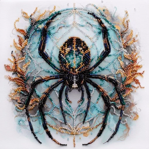 Набір для вишивки бісером &quot;Кришталеве павутиння&quot;, АМВ-117