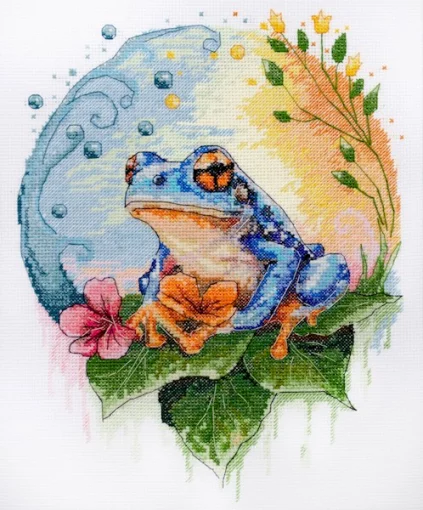 Набір для вишивки хрестиком "Сяйво води", АН-272