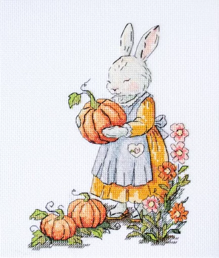 Набір для вишивки хрестиком "Від мами-зайки з любов"ю", АН-297