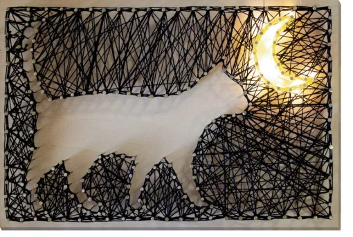 Набір стрінг-арт "Нічна прогулянка", АВС-038