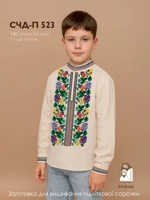 Дитяча сорочка для хлопчика, СЧ-П-523