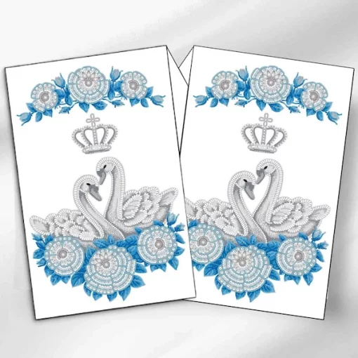 Рушник великий, РВВ-065 (з намистинами)