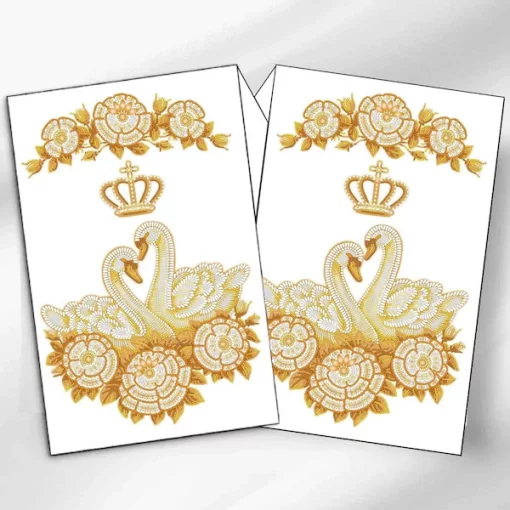 Рушник великий, РВВ-067 (з намистинами)