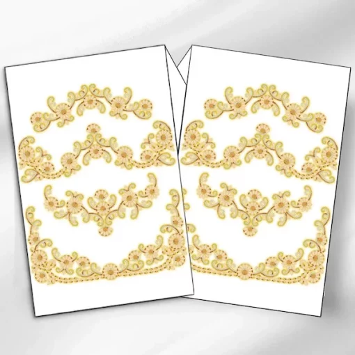 Рушник великий, РВВ-068 (з намистинами)