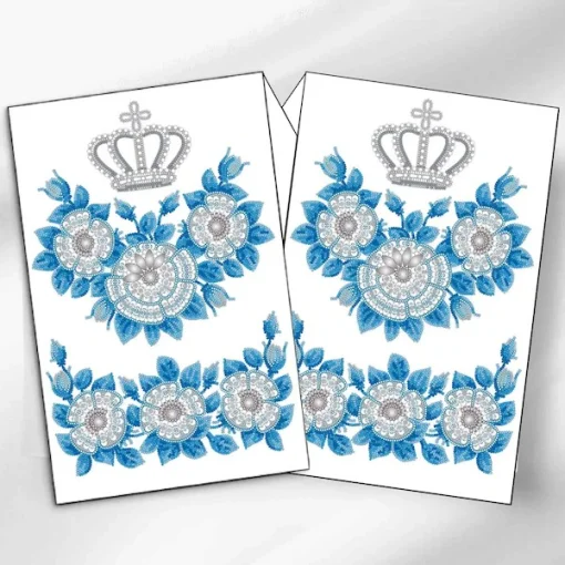 Рушник малий, РВМ-049 (з намистинами)