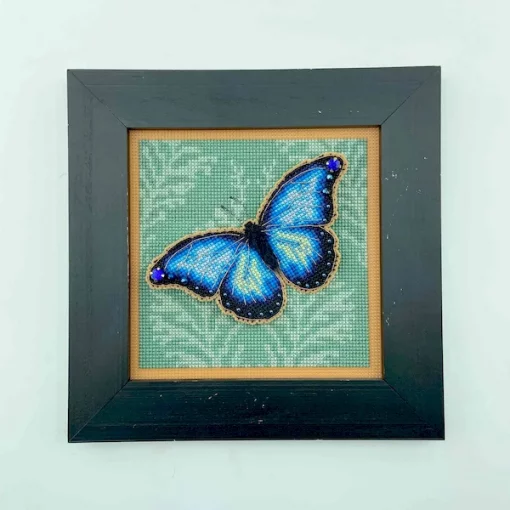 Картина на пластику &quot;Синій метелик&quot; YuMI_052