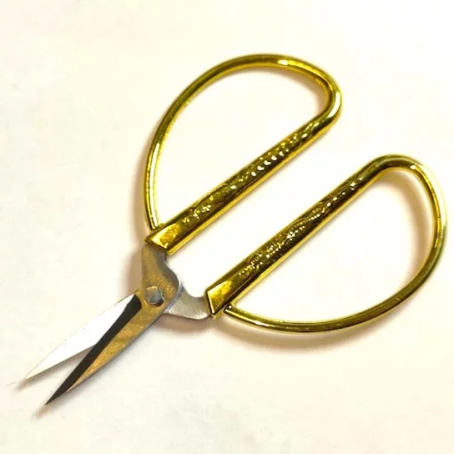 Ножиці для рукоділля, колір золото 