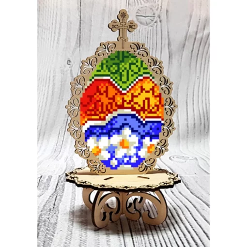 Писанка для вишивки бісером "Акварельна" (51033)