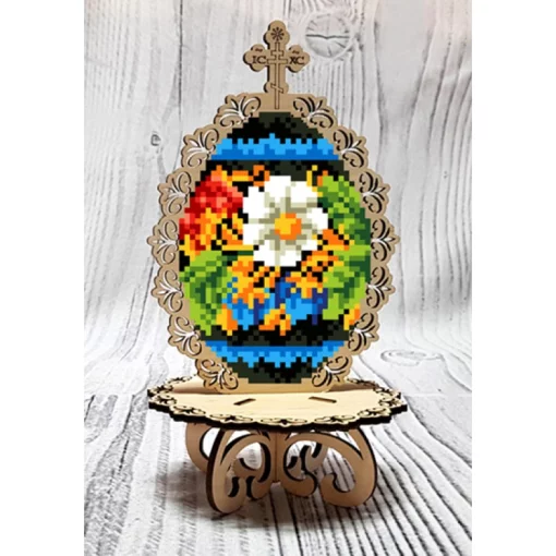 Писанка для вишивки бісером &quot;Ромашки&quot; (51037)