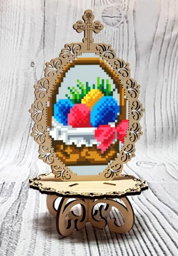 Писанка для вишивки бісером &quot;Кошик&quot; (51043)