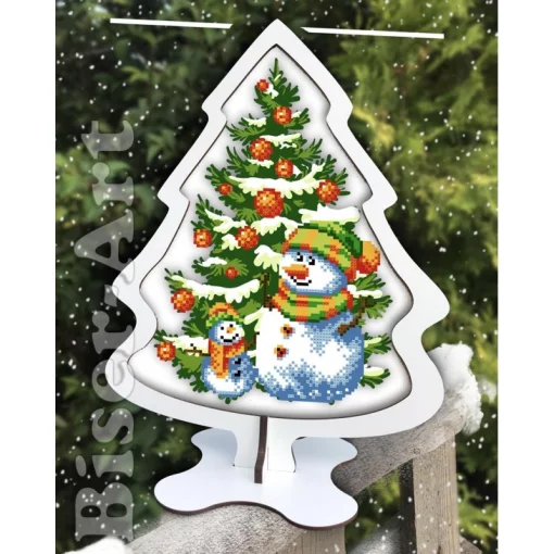 Ялинка на підставці і основі з ХДФ (2533003)