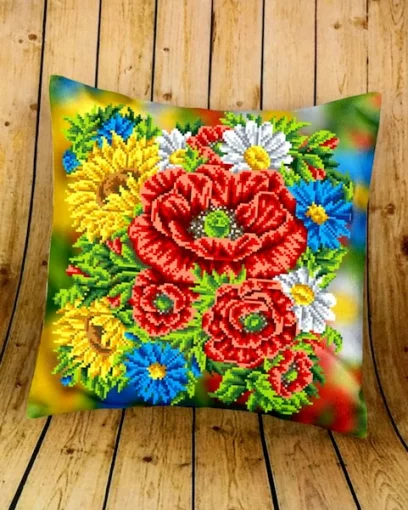 Пошита подушка з наволочкою для вишивання (2929701)