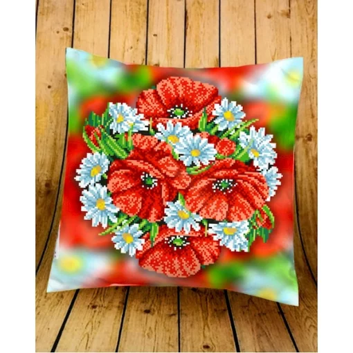 Пошита подушка з наволочкою для вишивання (2929707)